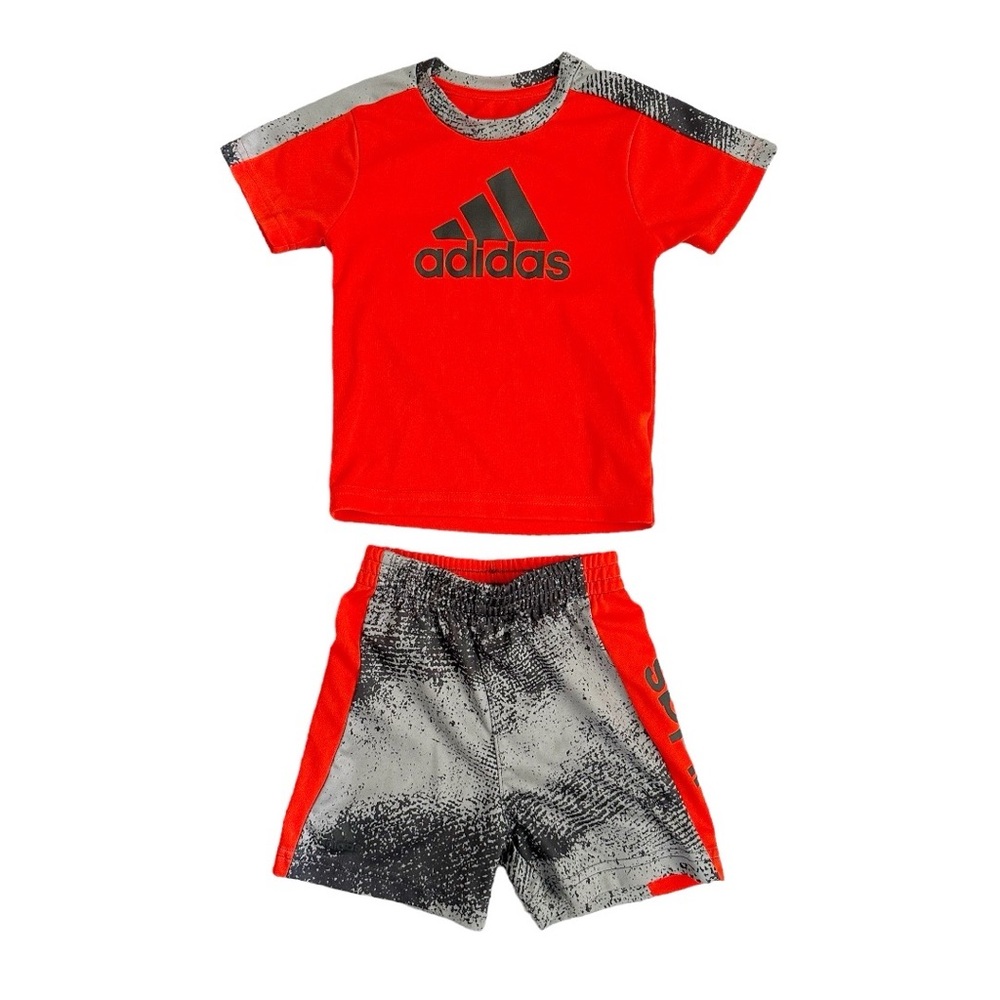 Adidas Athletic Shirt And Shorts Set | 12M